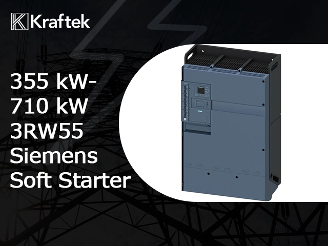 355 kW-710 kW 3RW55 Siemens Soft Starter